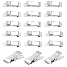 厂家批发金属夹子反嘴厂牌夹 无齿弹簧夹 多功能名片书签夹子