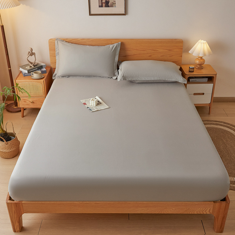 Sombrilla de cama funda de colchón de algodón de una sola pieza funda de cama de algodón fijo antideslizante funda protectora Simmons hotel al por mayor