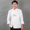 Long-sleeved white (single top)