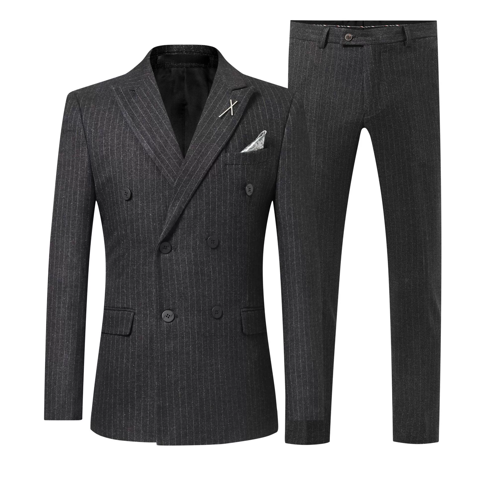 Демисезонный комплект, коллекция 2023 года, комплект из 3 предметов, slim fit