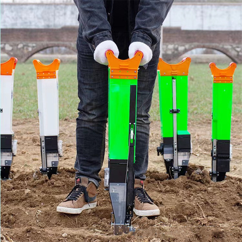 山坡地高粱大豆播种器精量免间苗手提玉米播种机农用花生播种器