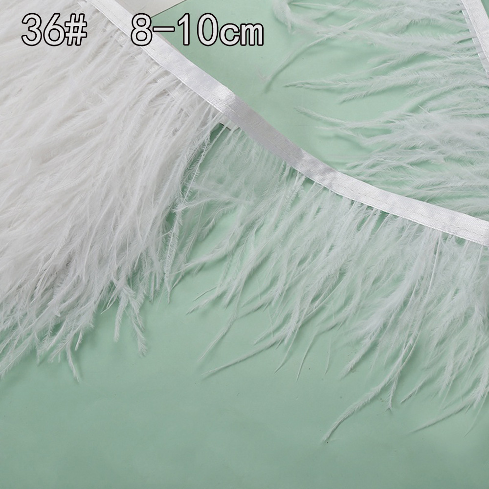 Colección de productos de plumas blancas al por mayor Accesorios de ropa de plumas hechos a mano de bricolaje Accesorios de plumas de ganso Material de plumas de pavo