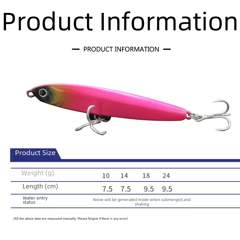 Flying Ghost Sinking Lure 3