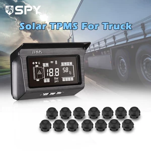 Xiaofei Will Trailer Truck Truck Pressure Detector 14 Tire Solar External Tire Pressure Monitoring System