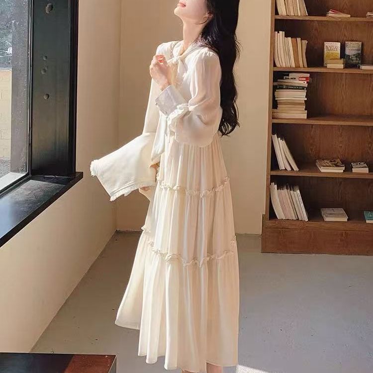 法式气质连衣裙女春秋2025新款大方得体感小香风马甲裙子套装|undefined
