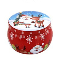 Tinplate Box Candle Wedding Handmade Scented Small Candle Birthday Dried Flower Soybean Wax Accompanying Gift Aromatherapy Candle