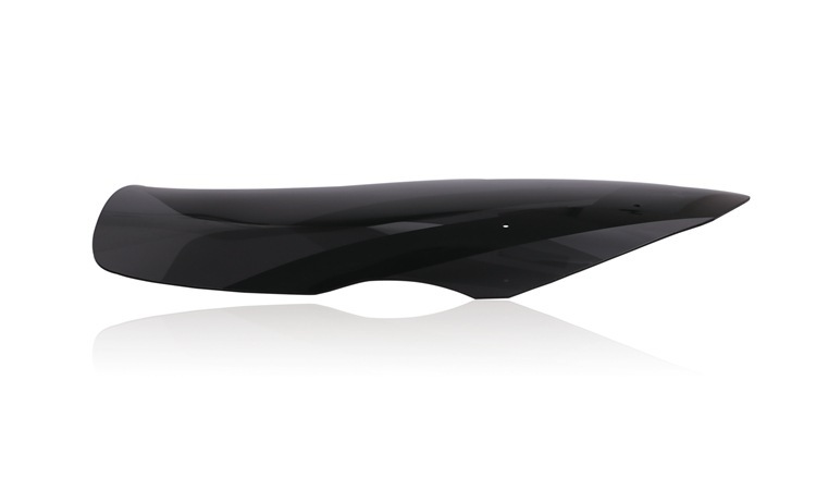 Suitable for Yamaha Nmax155Nmaxl12516-18 Front Windshield Motorcycle Heightening Glass Deflector