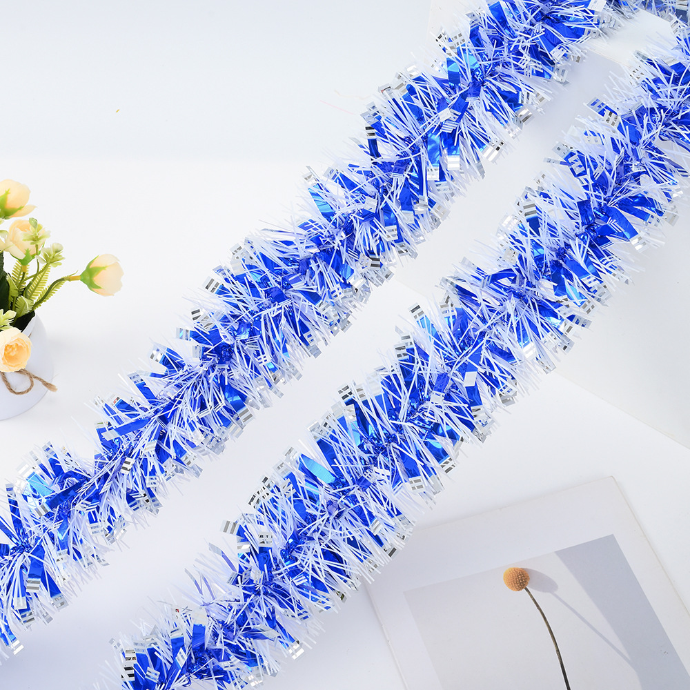 9cm 5 capas de comercio exterior transfronterizo encriptación engrosada banda de espuma de celosía festivales de decoración de Navidad dibujo de flores de lana