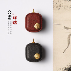 無形文化遺産の香りのペンダント、古代の手作りの天然スパイス、花の雌しべ、小さな角砂糖のネックレス、持ち運び可能