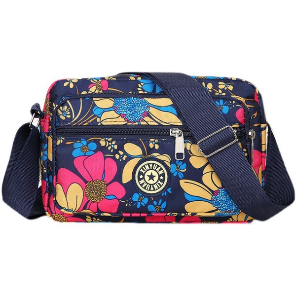 Capacious one-shoulder bag