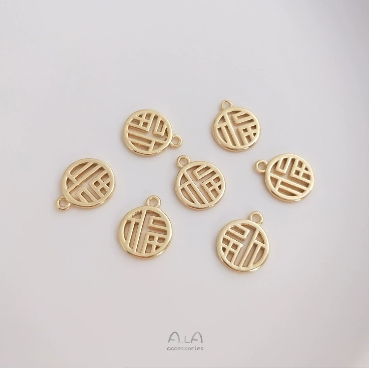 Панель handmade, браслет, ожерелье, аксессуар, США, 14 карат, золотистый цвет, DIY