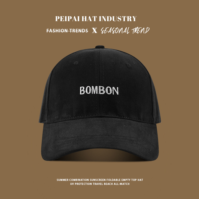 Gorra de béisbol, cara coreana, ala de sombrero pequeña ensanchada, mujer, pómulos, circunferencia de la cabeza grande, sombrero para el sol profundo, sombrero de visera rojo, hombre