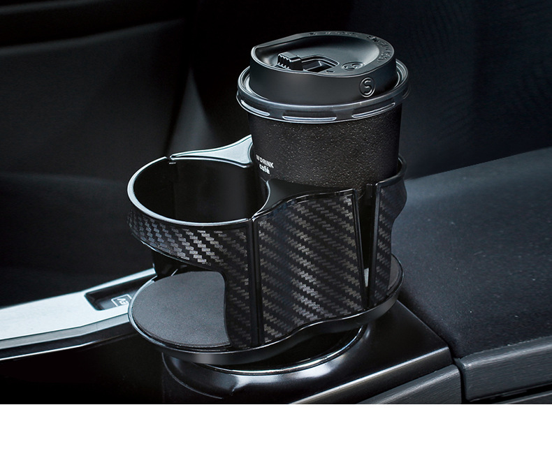 Yac Car Cup Holder Expansion Divider Car Cup Holder Limiter Car Beverage Holder Storage and Fixing Base