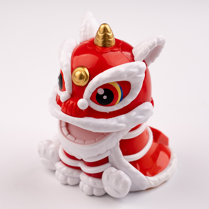 Cross-border Solar León nuevo Chino nacional de la moda muñeca decoración del coche de estilo Chino festivo León decoración de la torta de la danza