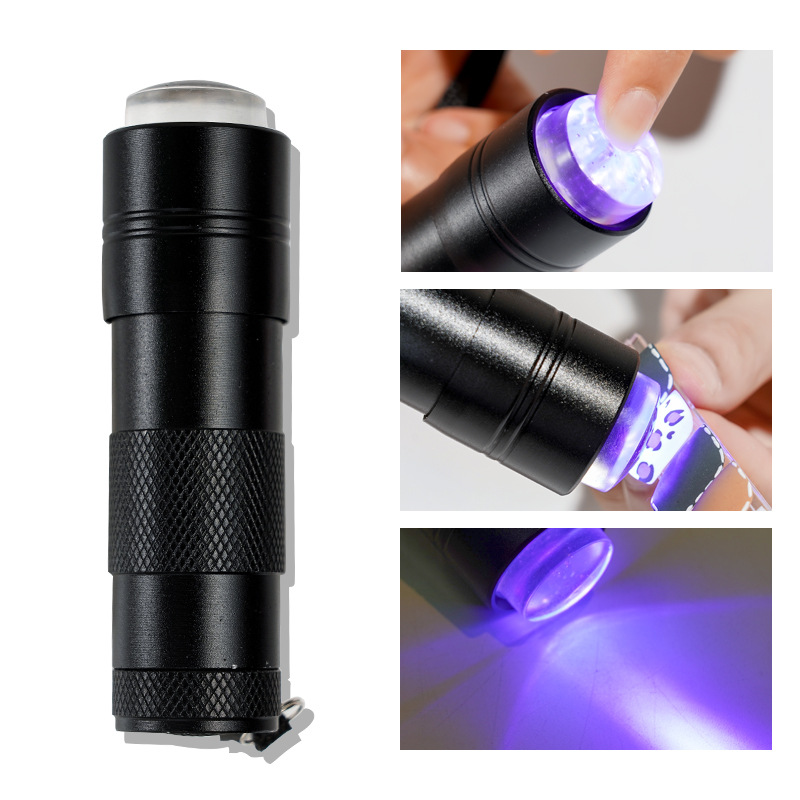 Lámpara de uñas de silicona lámpara de fototerapia mini lámpara de fototerapia sello de uñas herramienta de lámpara de fototerapia de silicona portátil