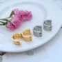 字母气质英文镶嵌耳环