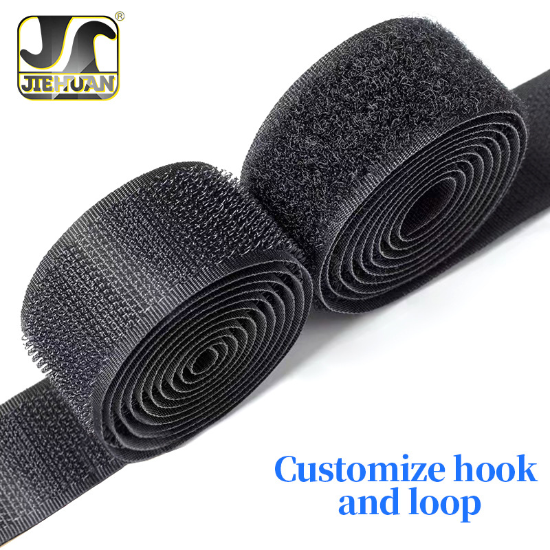 Strength factory customized nylon hook and loop Fasteners
