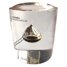 亚克力入油工艺品 水晶胶油滴摆件 石油油桶型油滴摆件