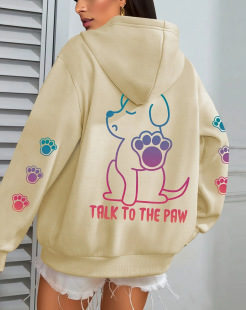 ���Q Paw Talk��ɫ��ͨ�� Ůʽ�Bñ���＾�������e�ڴ�ץ�q���^��