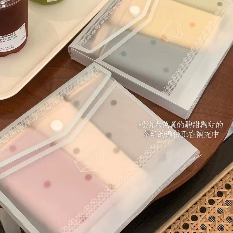 Three sets of boxes!! Cream Wave Dot Seamless Underwear Women's High Elastic Simple Breathable Cotton Women's Briefs