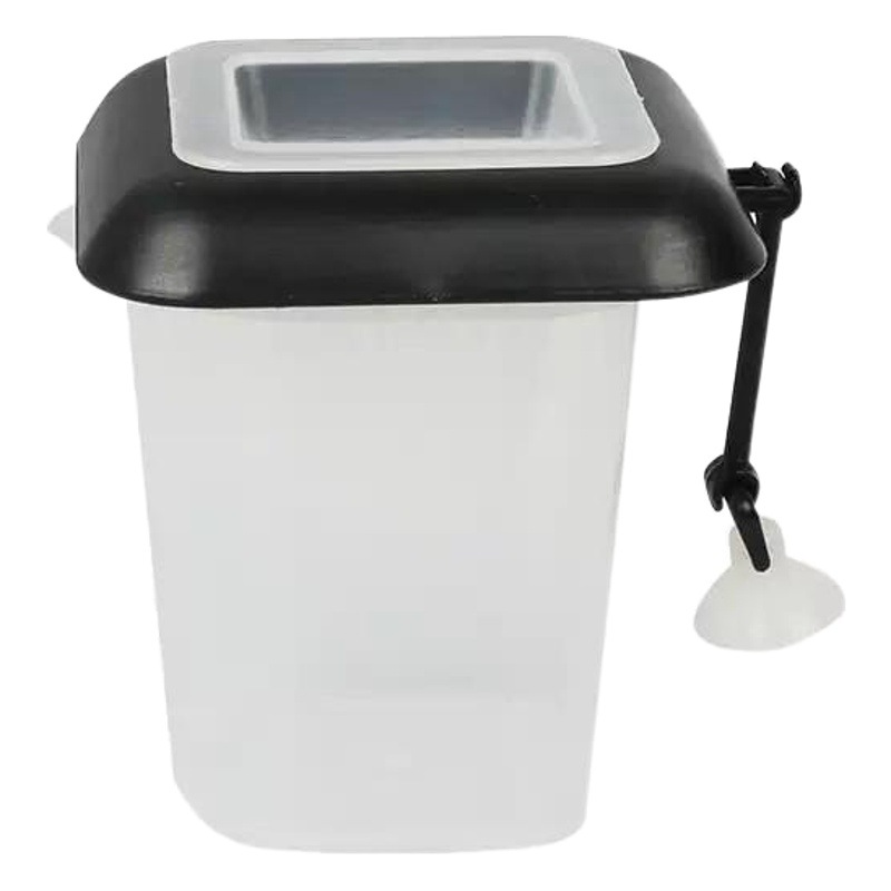 Pecera congelado rojo insecto Copa alimentador sangre gusano Copa embudo Camarón alimentación disuelta alimentación anillo de alimentación de peces artefacto de alimentación