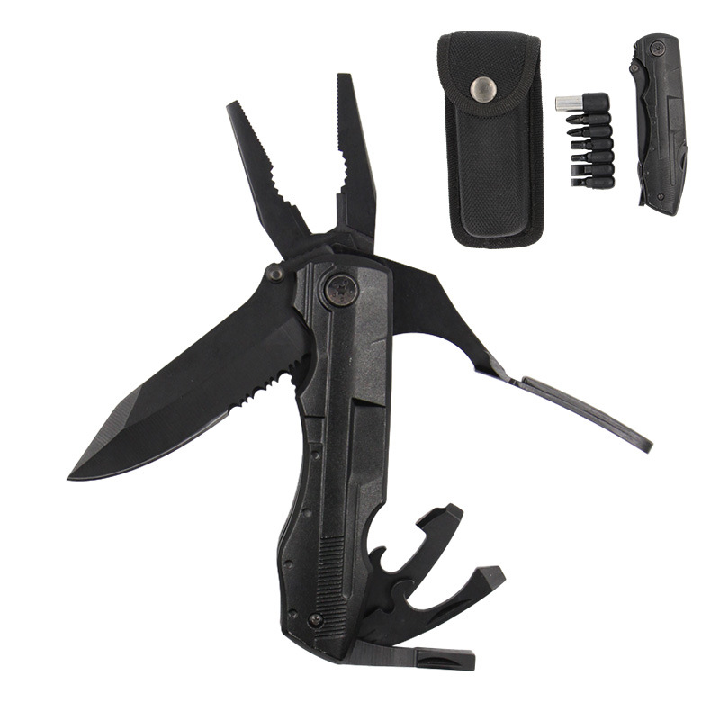 创意折叠组合多功能刀钳 野营多用手钳便携 户外野营求生多用钳