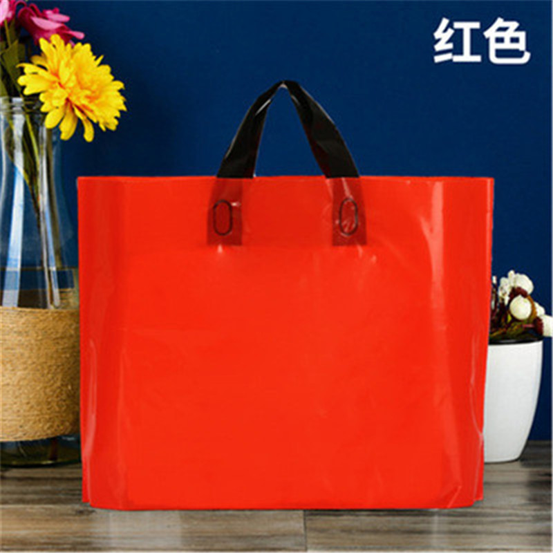 Bolsa de plástico simple engrosada tienda de ropa para niños bolsa caja de zapatos bolso maquillaje bolsa de regalo bolsa de logotipo de embalaje
