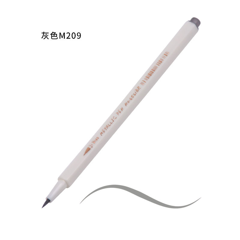Bolígrafo de metal de secado rápido transfronterizo, bolígrafo de pintura, punta suave, marcador acrílico, venta directa de fábrica, marcador de color al por mayor