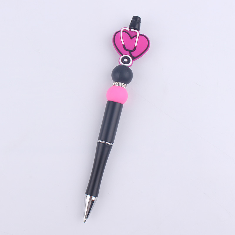 1 Piece Heart Shape Class Learning Daily Mixed Materials Cute Gel Pen display picture 3