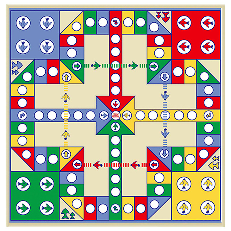 Una pieza de ajedrez volador para niños, juego de alfombra, ajedrez, gran hombre rico de doble cara, cojín de escalada, juguetes de juego de mesa para padres e hijos