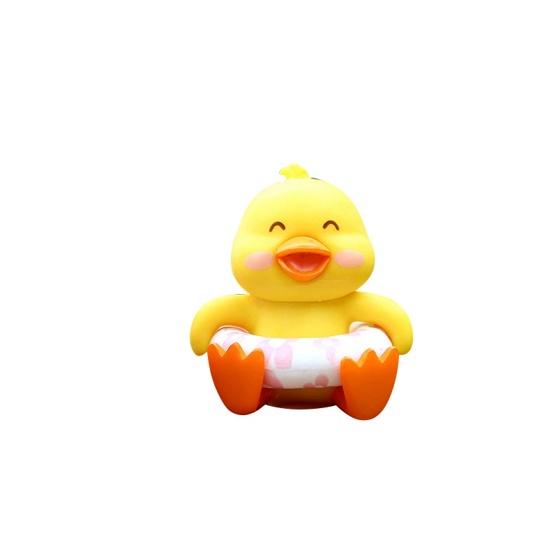 Новый трендовый зверь утка кукла модель милая игра живая утка малыш микромир ландшафт украшения подарки