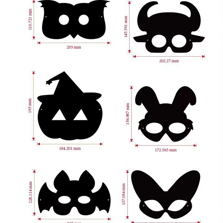 할로윈 마스크 6-L