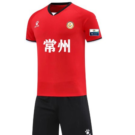 【2025江蘇都市サッカーリーグ】スーパーリーグ常州カメサッカーユニフォームトップ半袖3Dプリントジャージ|undefined