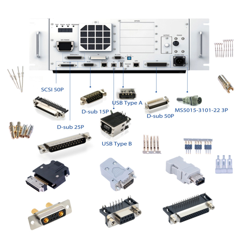 SCSI��ҵ������scsi50P��ͷ�ŷ����ȫ���߶˰��ֱ���Ͳ�ͷ