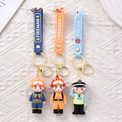 新商品の消防士のキーホルダーに敬意を表します。