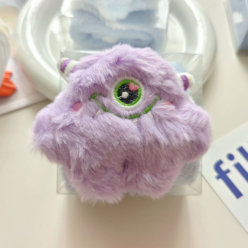 7#보라색 외눈박이 괴물 수건