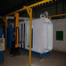 惠州厂家供应自动喷粉线 自动喷涂线 喷粉柜 喷粉房 喷粉回收系统