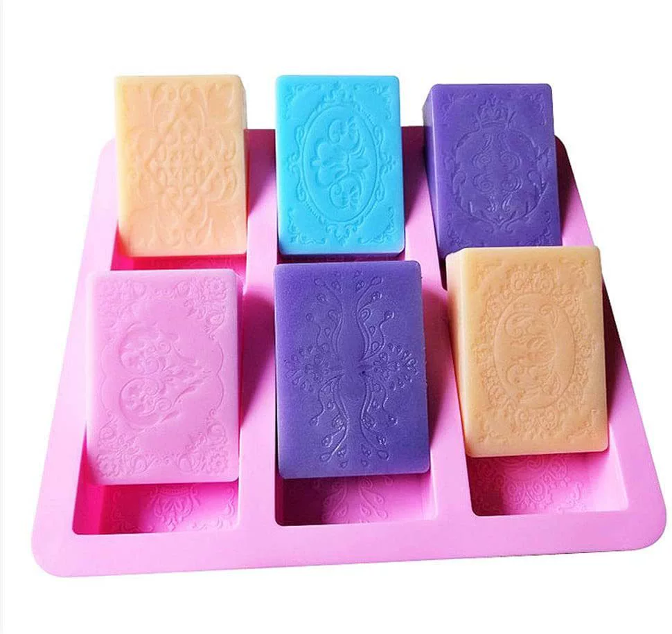 Silicone soap mold, acrylic aromatherapy