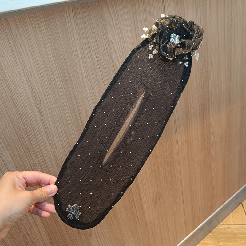 Herramienta para peinar el cabello en moño para personas perezosas, clip para moño, herramienta de peinado de mariposa de alta gama para atar el cabello en la parte posterior de la cabeza para mujeres.