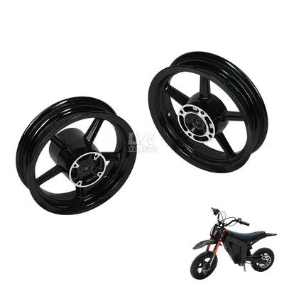 KUGOO Tuttio Soleil 01 Electric Off-Road Motorcycle Accessories 13inch Front and Rear Aluminum Rim Tires and Hubs (Motorcycle wheel hub) - front-and-rear-aluminum-wheels