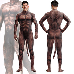 2023外国貿易の新型ピンクのしっぽの連体の舞台はタイツの男性のスタイルの出演服のメーカーの直接販売を演じます。