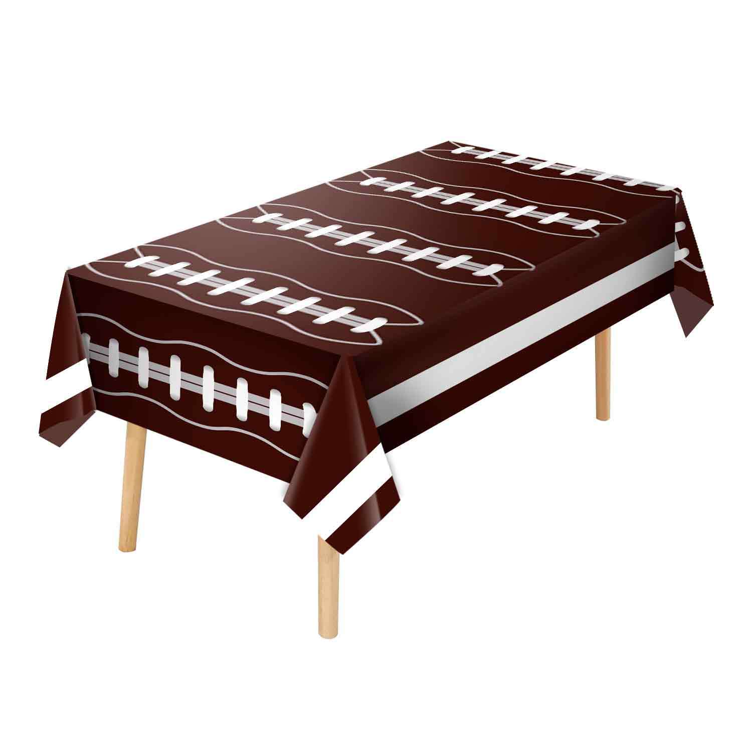 Mantel de fútbol americano Super Bowl Brown