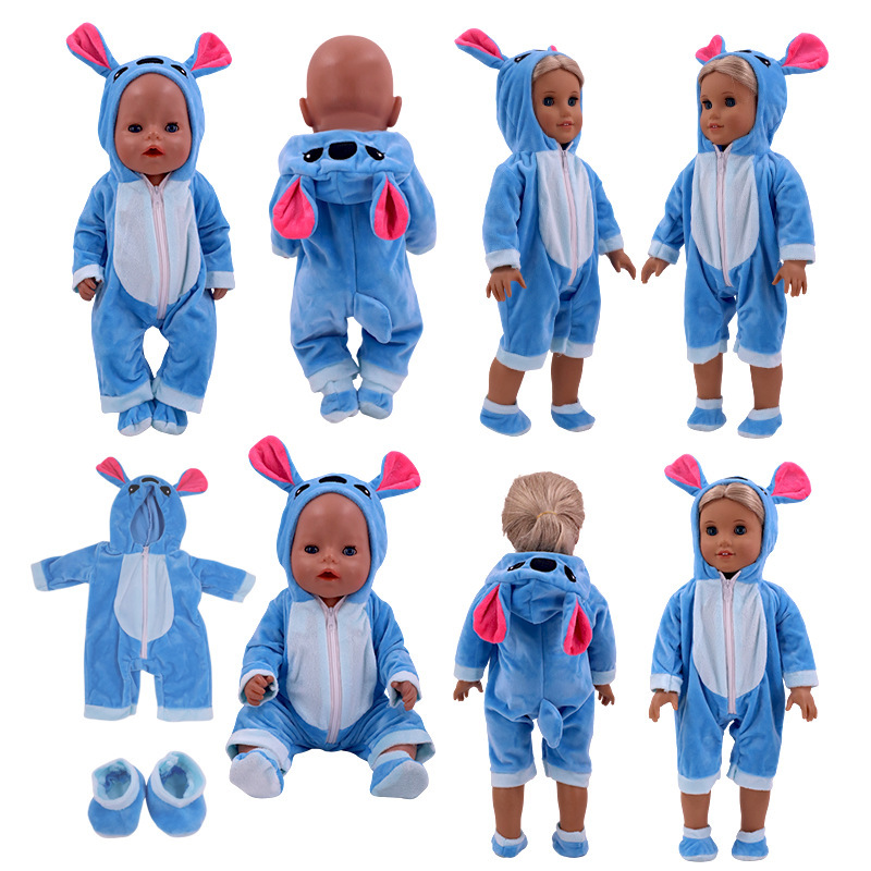 American Girl Doll 18inch American Girl Doll Accessories New Animal Plush Jumpsuit