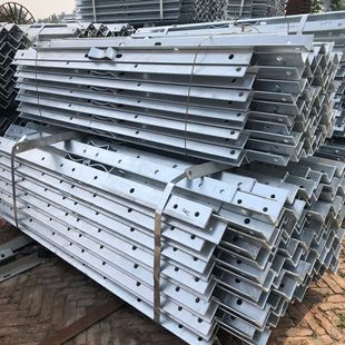 Manufacturer's Ready-Made Hot-Dip Galvanized Crossarms, Equal-Sided Angle Steel, M-Iron, High-Voltage and Low-Voltage Crossarms, Second-Line and Fourth-Line Crossarms