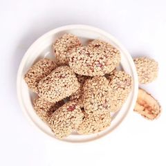 Send 250g of honey sesame crispy dates, pitted fried hollow dates snacks crispy, Xinjiang crispy dates