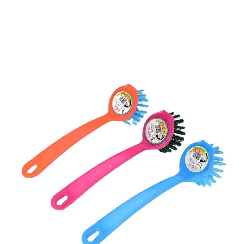 wholesale kitchen Long handle Cleaning brush household decontamination Xiguo brush Dishwashing brush Hanging type water tank Stove clean brush