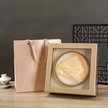 新开窗香槟金通用礼盒石斛西洋参红参海参燕窝鹿茸虫草高档包装盒