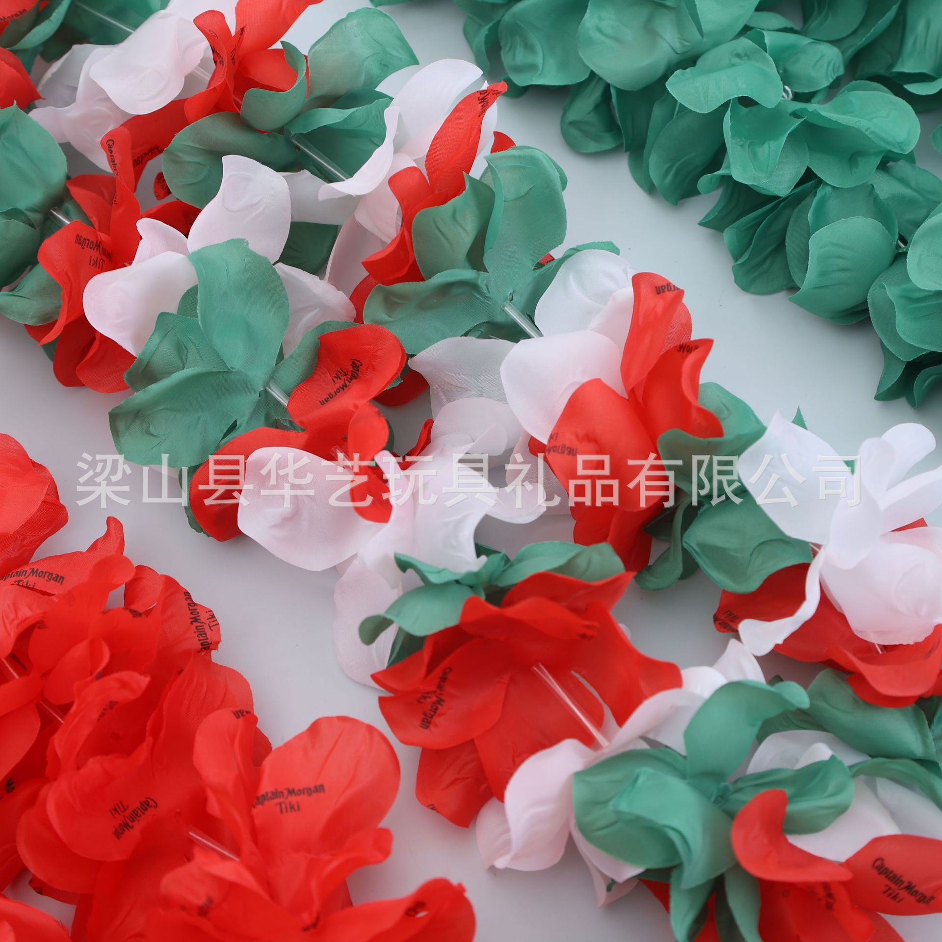 Fabricante de experiencia de guirlandas al por mayor actualización de material guirlandas no desfilada guirlandas hawaianas fiestas collar flores grandes