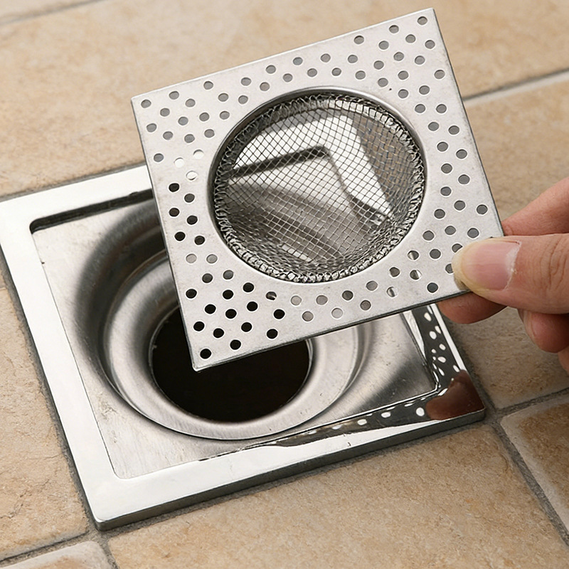 Stainless steel floor drain filter sealing cover powder room sewer…