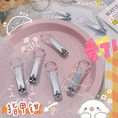 Unbranded transparent nail clippers household nail clipper single pack creative foldable nail scissors nail art nail care